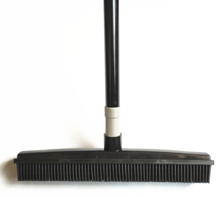 Pet Hair Rubber Carpet Rake Floor Soft Push Broom