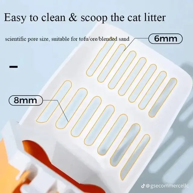 Pet Integrated Cat Litter Scoop Pooper Scooper