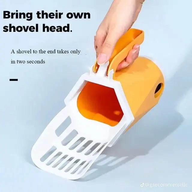 Pet Integrated Cat Litter Scoop Pooper Scooper