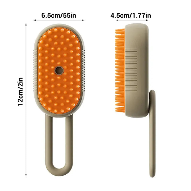 Cat Steam Brush Steamy Dog Brush 3 In 1 Electric Spray Cat Hair Brushes For Massage Pet Grooming Comb Hair Removal Combs Pet Products