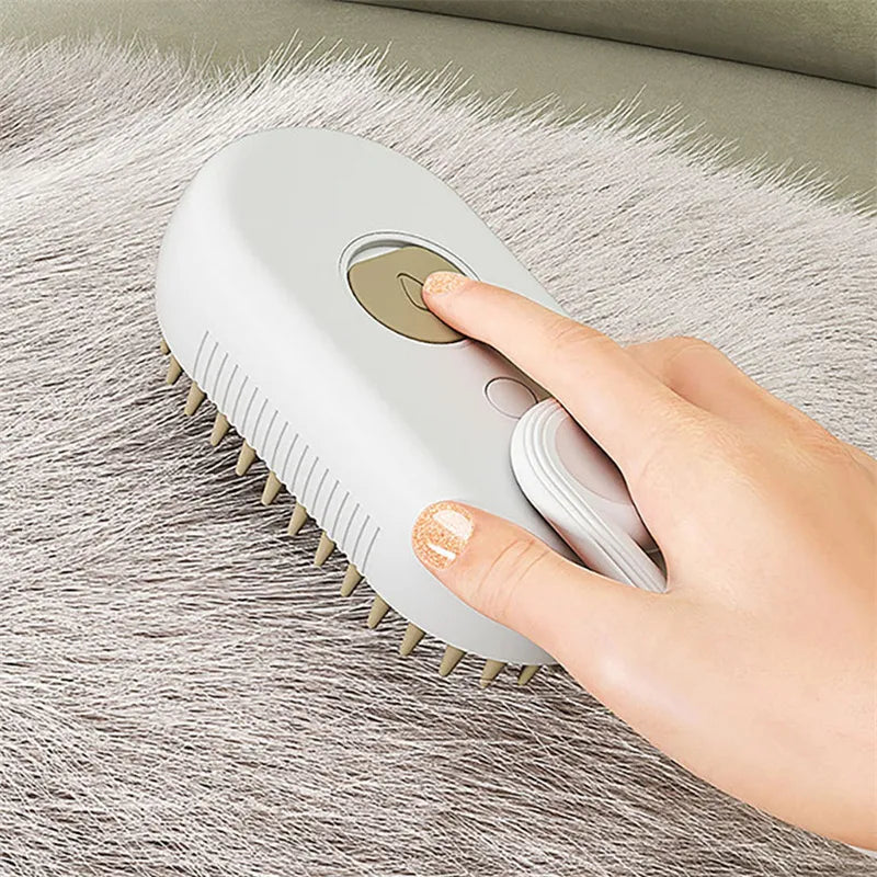 Cat Steam Brush Steamy Dog Brush 3 In 1 Electric Spray Cat Hair Brushes For Massage Pet Grooming Comb Hair Removal Combs Pet Products